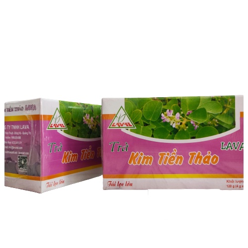 Trà Kim Tiền Thảo Lava Túi Lọc, Dành Cho Người Sỏi Thận, Túi Mật, Sỏi Bàng Quang, Tiết Niệu