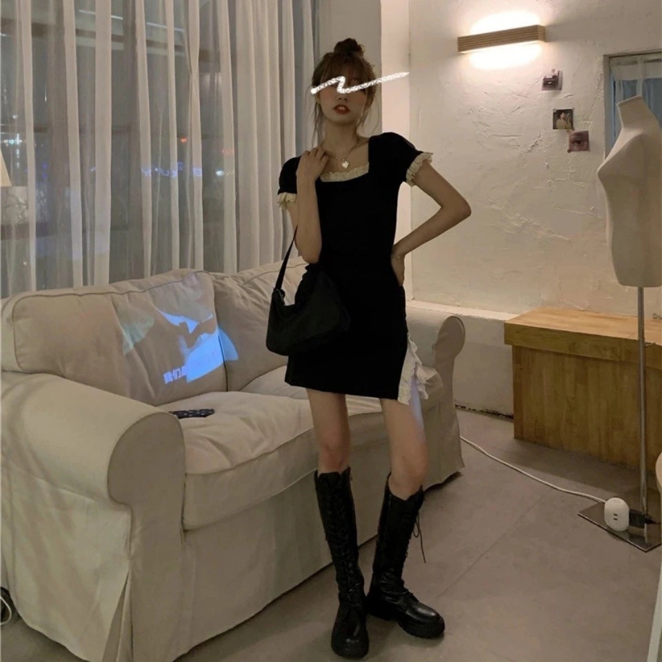 Đầm Tay Ngắn Dáng Ôm Thời Trang Mùa Hè Cho Nữ | BigBuy360 - bigbuy360.vn