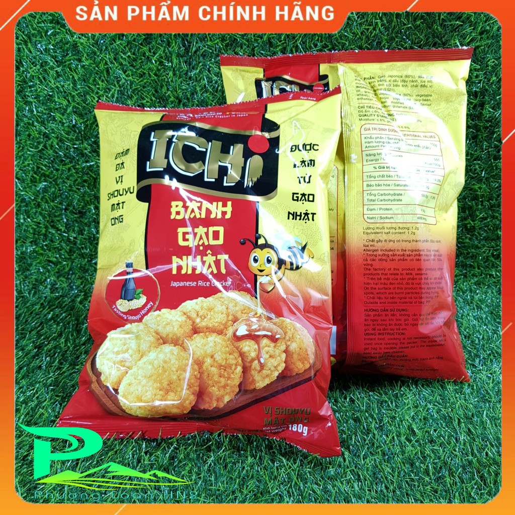 Bánh gạo Nhật IChi vị mật ong - Gói 180g