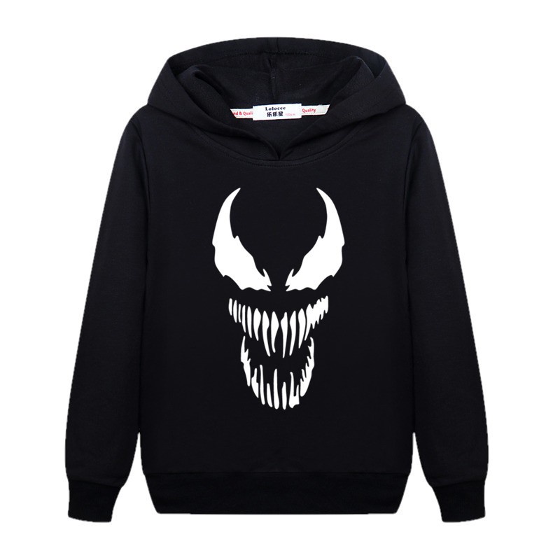 Hàng mới về Áo hoodie in hình Venom Marvel thời trang cho nam