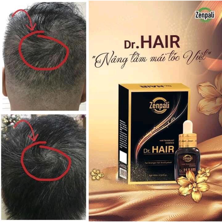 Zenpali tinh chất dài mi mọc tóc, Dr Hair Zenpali dưỡng dài mi, mọc tóc hiệu quả