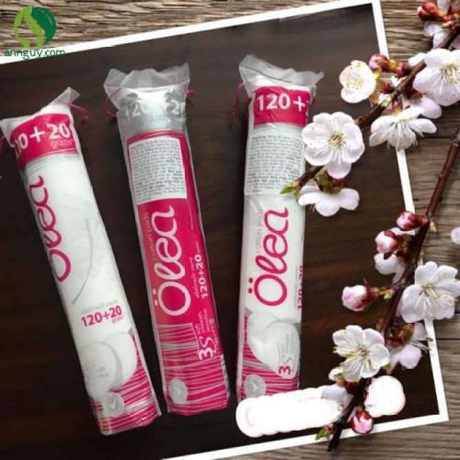 Bông tẩy trang - Olea Cotton pads (120 + 20 miếng)