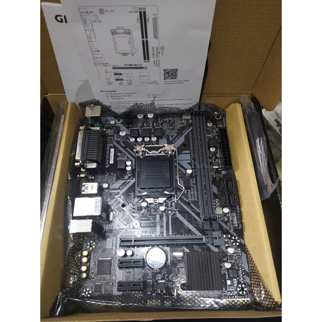 BO MẠCH CHỦ GIGABYTE H310 sk1151