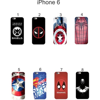 Ốp lưng iPhone 6 dẻo in hình Siêu Ạnh Hùng M2