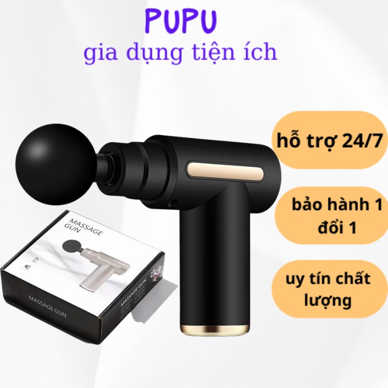 Máy massage cầm tay,với tốc độ 1800-3200 vong/ phút với 6 chế độ,giúp giảm đau mỏi xương khớp,cơ bắp khi vận động