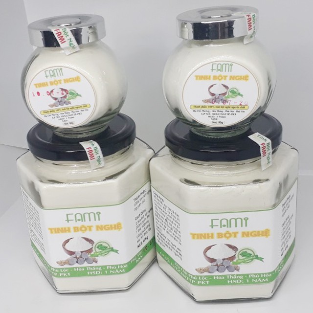 [NGUYÊN CHẤT NHÀ LÀM] Tinh bột nghệ ĐEN