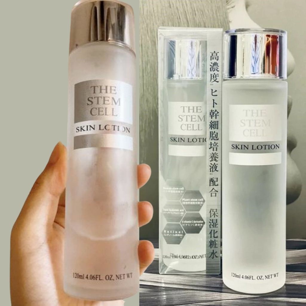 Nước Hoa Hồng Toner 120ml Se Khít Lỗ Chân Lông Dưỡng Da Căng Bóng-The Stem Cell Skin Lotion.