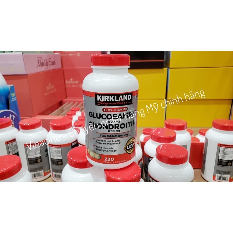 Hỗ trợ xương khớp Glucosamine Chondroitin Sulfate Kirkland 280 Viên - Bổ Khớp Của Mỹ