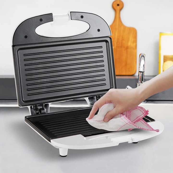 Máy Nướng Bánh Hotdog Sandwich Tại Nhà, Máy Làm Bánh Sokany 750W