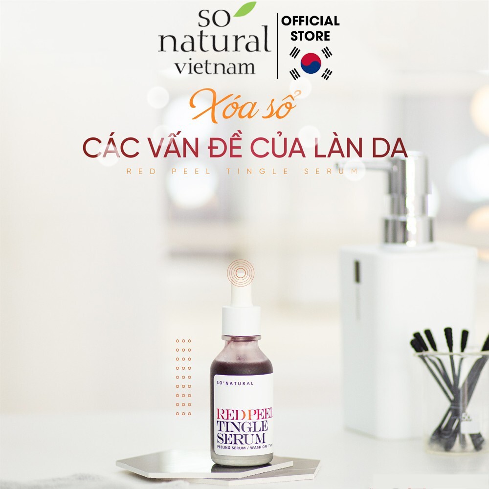 [Mẫu Mới] Tinh Chất Serum RED PEEL Tái Tạo và Phục Hồi Da Tingle Serum So Natural 35ml | BigBuy360 - bigbuy360.vn