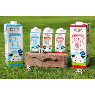 Sữa bò hữu cơ Koita ít béo 200ml