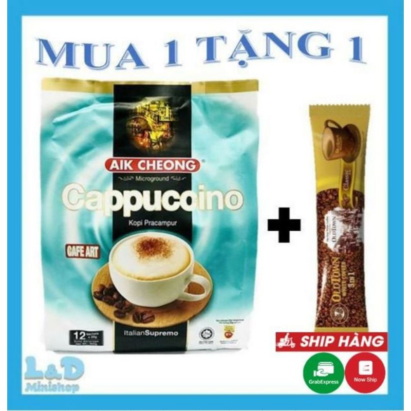 [hàng chính hãng]Cà phê Cappucino Aik Malaysia