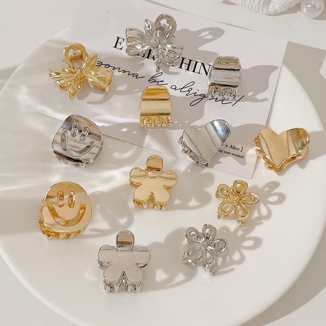 Kẹp Tóc Đơn Giản Dễ Thương Phong Cách Hàn Quốc