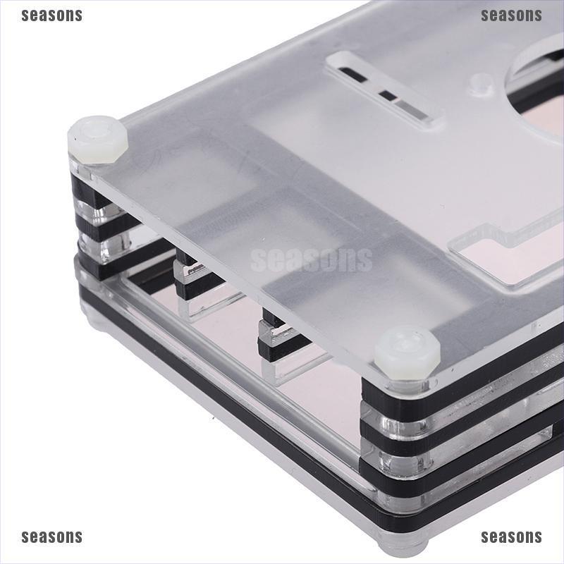 Vỏ Nhựa Acrylic 9 Tầng Cho Raspberry Pi 4 3 Model B 3b Plus