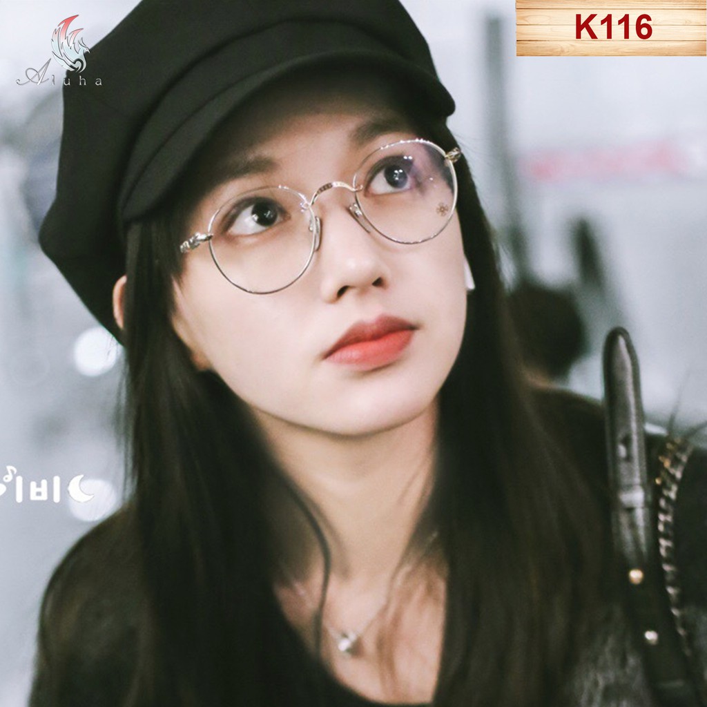 Gọng kính chống ánh sáng xanh Unisex Retro họa tiết hoa Iris Chrome Heart - K116 - Aluha | BigBuy360 - bigbuy360.vn