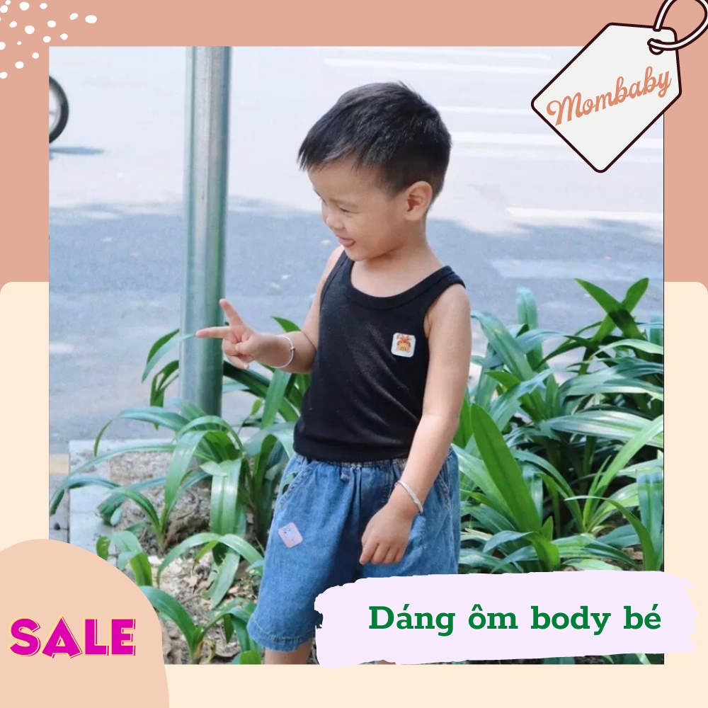 [Ambb-kids QC] ÁO BA LỖ THUN TĂM MỀM CO DÃN CHO BÉ TRAI, BÉ GÁI☀️(Chính hãng)