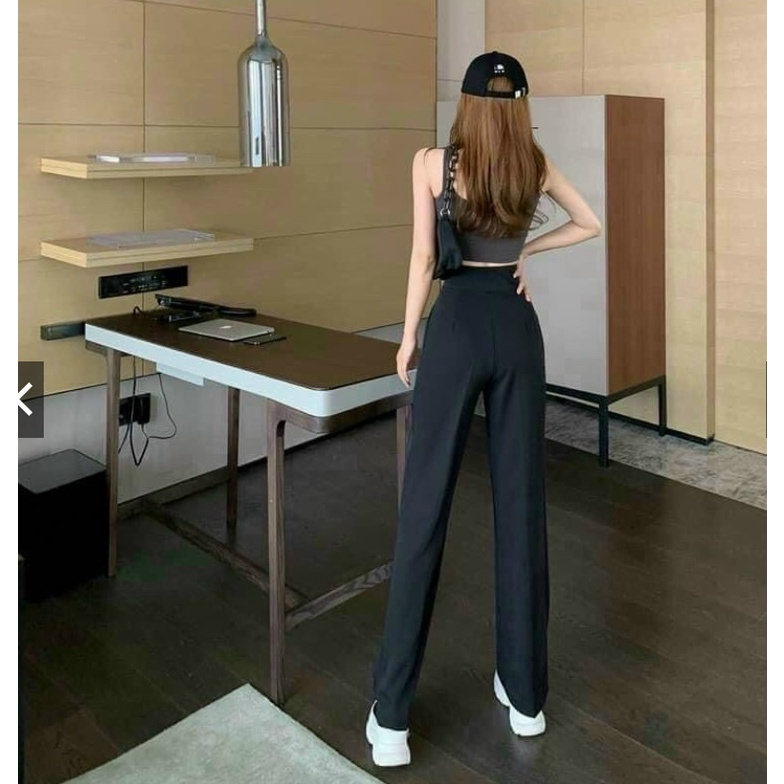 Quần ống rộng 3 Nút, Chất Liệu Tuyết Mưa cao cấp, Có siêu sai đại 96Kg, Dài 100cm, Lưng rất cao 8cm