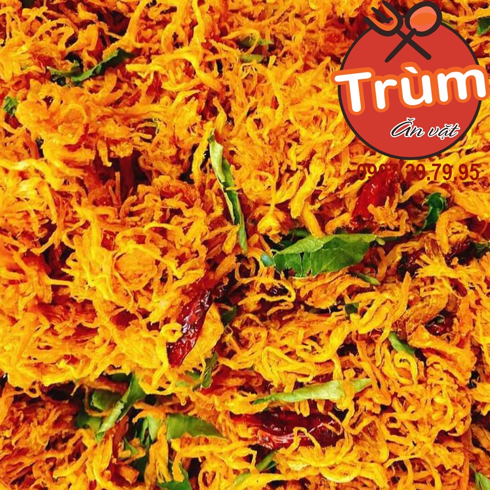 Khô gà lá chanh - bơ tỏi loại 1 đặc biệt, siêu ngon, cay cay, thơm nức, sợi to - Trùm Ăn Vặt