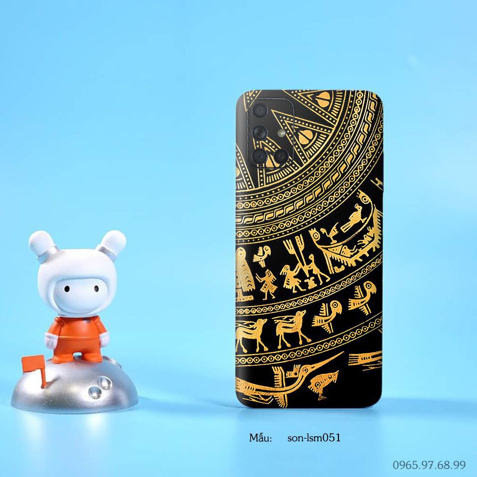 Skin dán điện thoại Samsung in hình Trống Đồng Đông Sơn - lsm052 (inbox mã máy cho Shop)