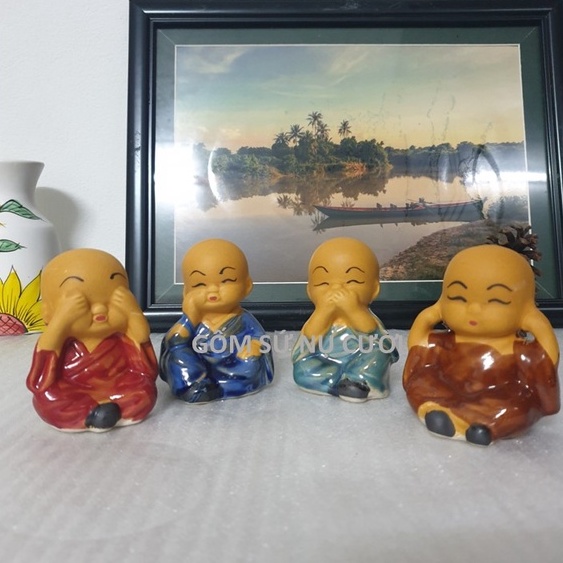 Tượng 4 không, cao 8cm-11cm (Combo 4 tượng)