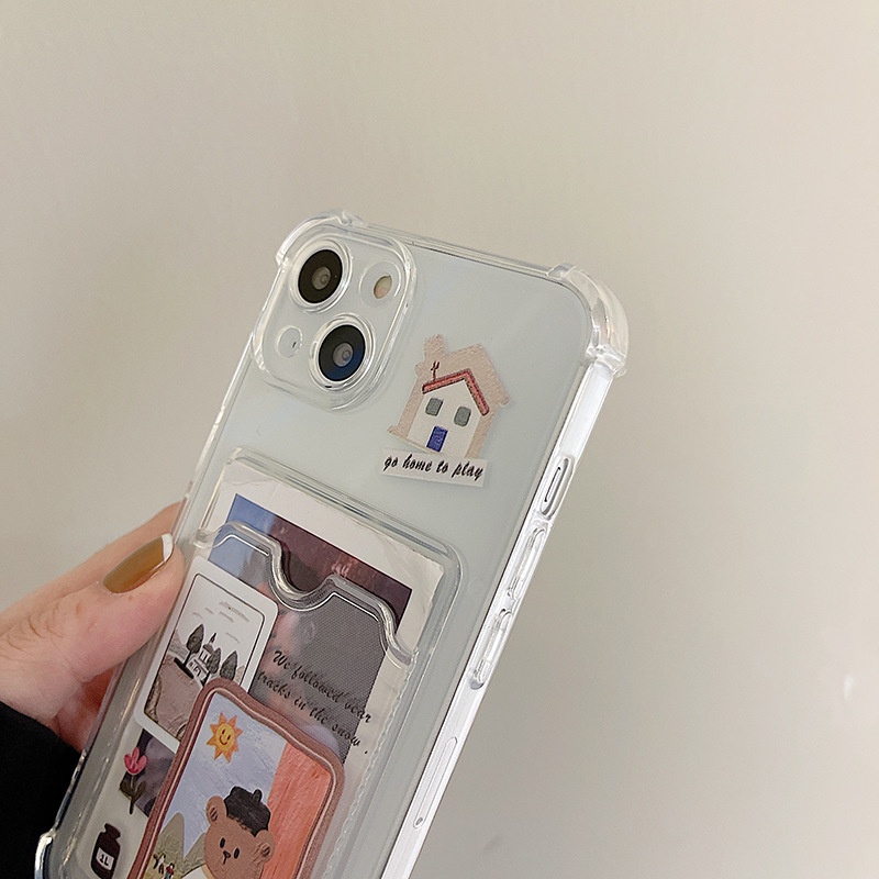 Ốp lưng iphone ốp Điện Thoại Họa Tiết Tranh Sơn Dầu Hoạt Hình Cho iPhone 14 13 12 11 PROMAX XS XR XSMAX SE2020 6 7 8