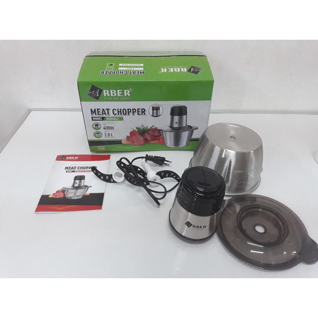 Máy xay đa năng Arber cối inox bảo hành 12 tháng