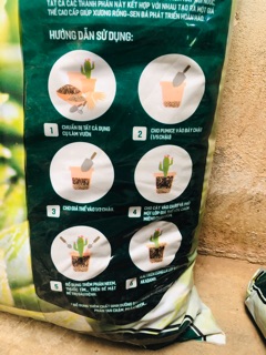 Đất trồng sen đá soilmix 1kg