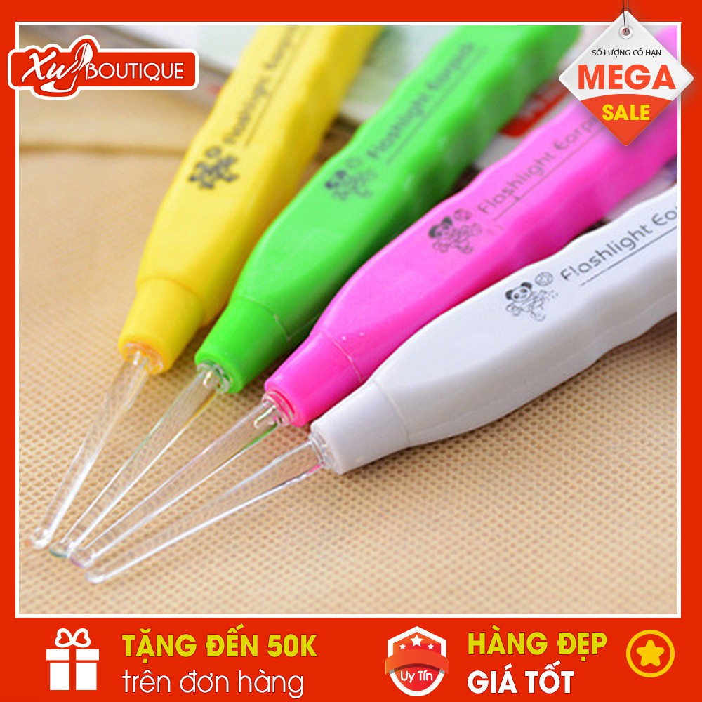 Lấy Ráy Tai,Soi Tai An Toàn Cho Cả Mẹ Và Bé (Có đèn LED)