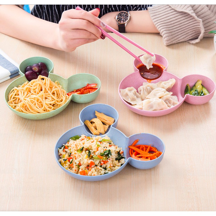 [Maii] - Tô hình chuột Mickey lúa mạch cho bé