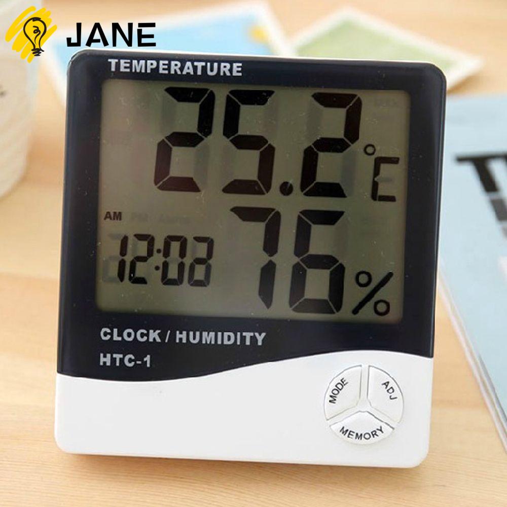 Đồng Hồ Điện Tử Đo Nhiệt Độ Và Độ Ẩm Trong Nhà Màn Hình Lcd Đa Năng Mới