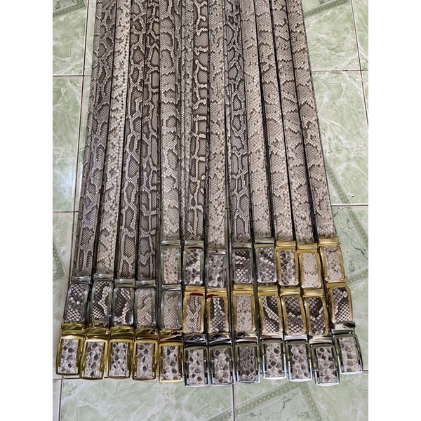 Dây Nịt Da Trăn bảng 3,5cm