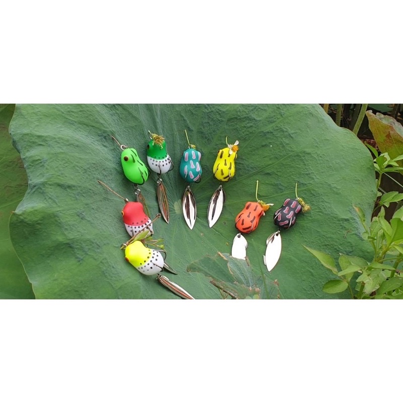 mồi nhái giả câu lure SUPER FROG Thái Lan