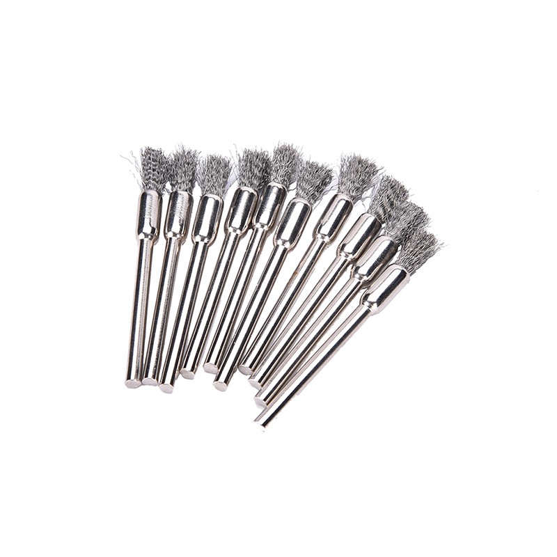 [springeven] Mới 10 Cọ Sợi Dây Mini Cho Máy Mài Hoặc Khoan
