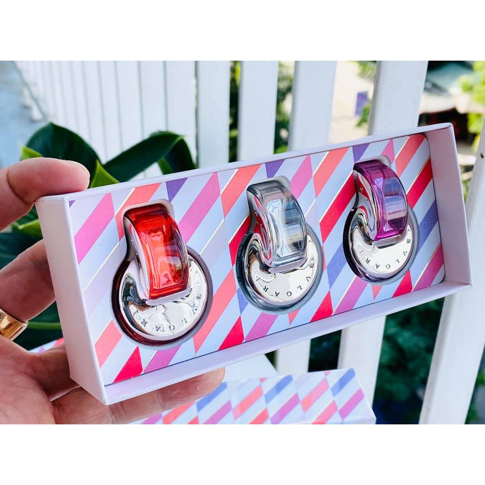 Bộ nước hoa Giftset BVLGARI Omnia Mini 5ml*3pc | Giftset | Tien Perfume | BigBuy360 - bigbuy360.vn