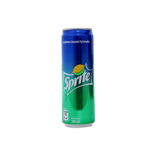 Thùng Nước Ngọt Sprite Lon 330ml x 24 lon