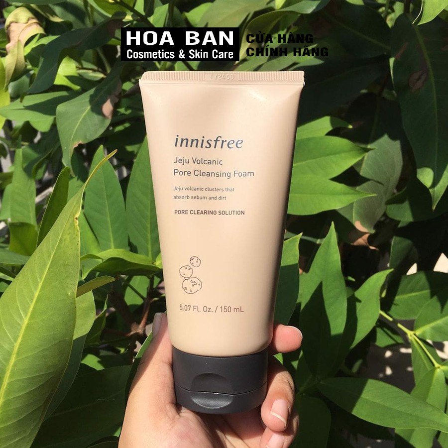 Sữa Rửa Mặt Tro Núi Lửa Innisfree Jeju Volcanic Innisfree Sạch Bã Nhờn Ngăn Ngừa Mụn