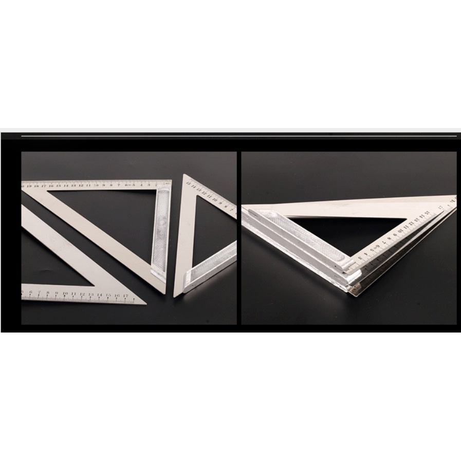 Thước góc vuông cân cạnh 150mm/ 200mm, 180mm tốt chuyên dùng trong nghề mộc