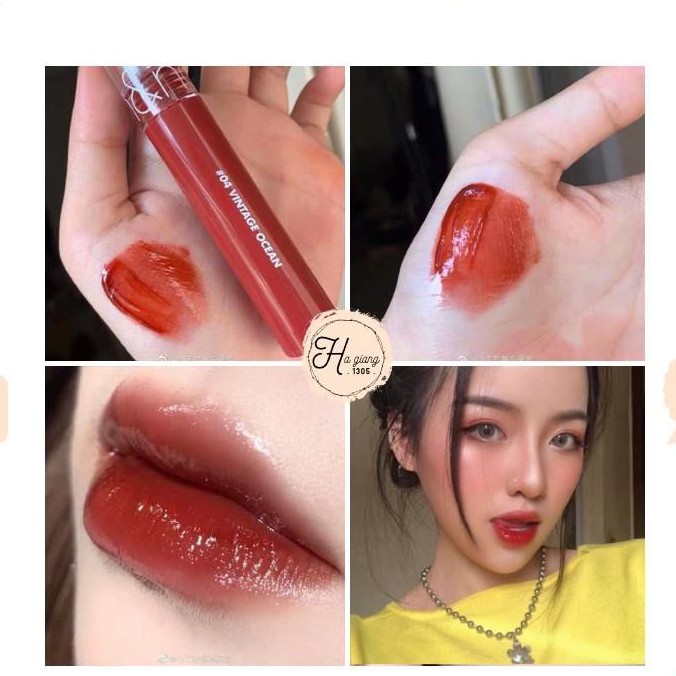 Son Romand Glasting Water Tint màu 04, Son Môi Romand Tint mẫu mới