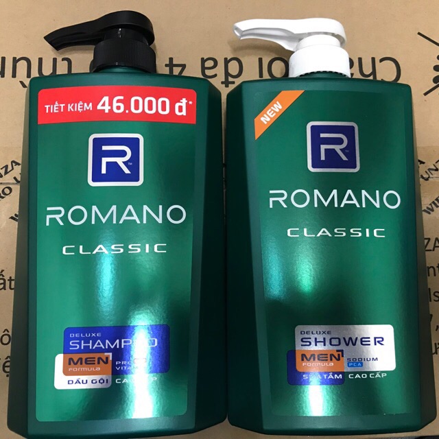 DẦu gội romano 650ml hoặc tắm