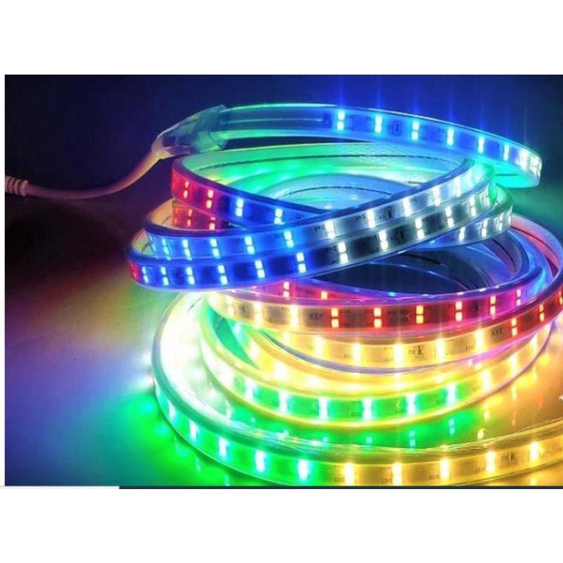 10m Dây led nháy đuổi đôi 2835 mạch led sợi đồng bọc vỏ nhựa silicon dẻo