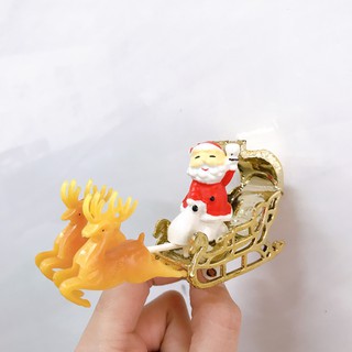ĐỒ TRANG TRÍ NOEL XE NAI 2 CON