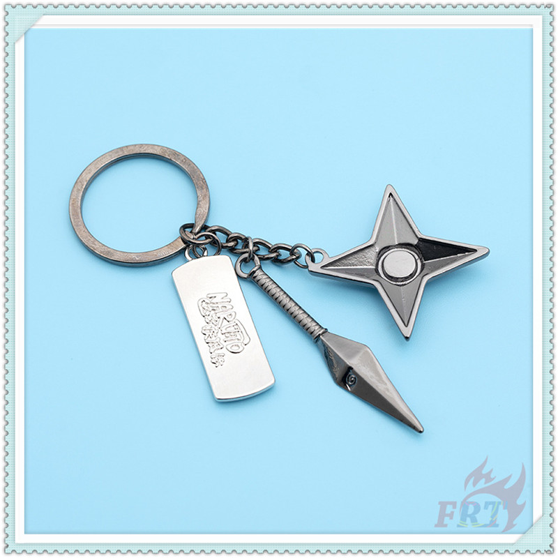Móc Khóa Naruto - Shurken Kunai 1pc 3 Pendants Keyrings Accessories Gifts