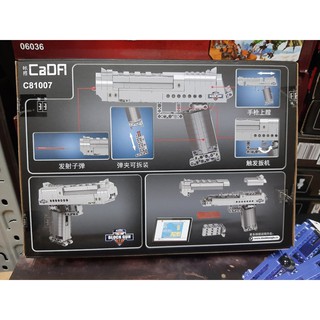 (CÓ SẴN) lắp ráp CaDa mô hình Technic C81007 lục bạc