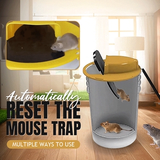 【ready stock】Mouse Trap,Auto Reset，No Chemicals, Non-Toxic Easy for indoor, outdoor, garden, installation video