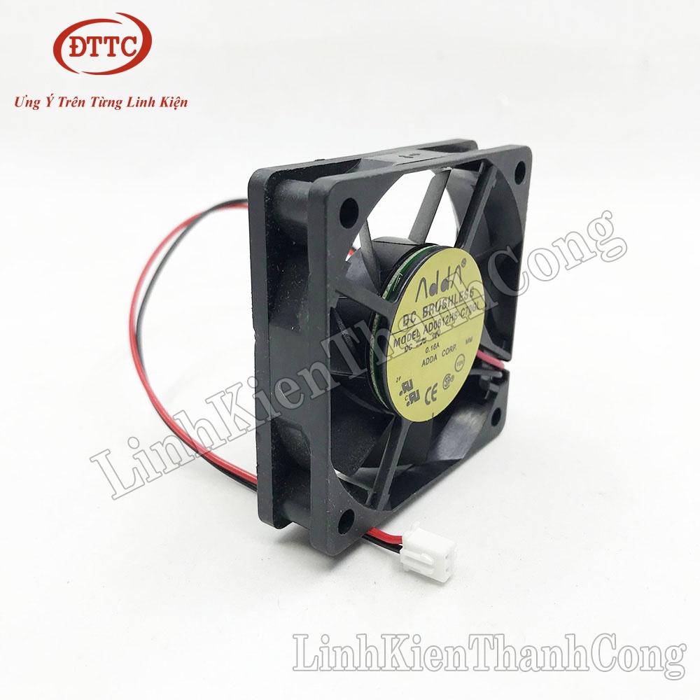 Quạt Tản Nhiệt 6cm 6015 6x6x1.5cm 12V 0.16A