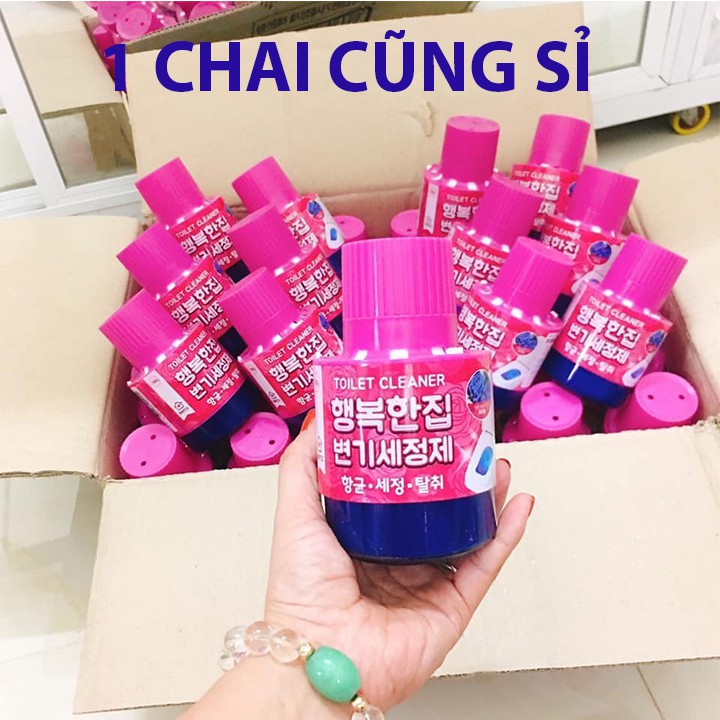 [BÁN GIÁ SỈ] CHAI THẢ BỒN CẦU DIỆT KHẨN HÀN QUỐC HƯƠNG LAVENDER