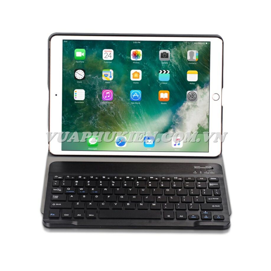 Bao da kèm bàn phím Bluetooth cho iPad 10.2 Gen 7/8/9.7 2017/2018/Air/2/iPad 2/3/4/5/6/Mini 1/2/3/4/5 - Smart Keyboard