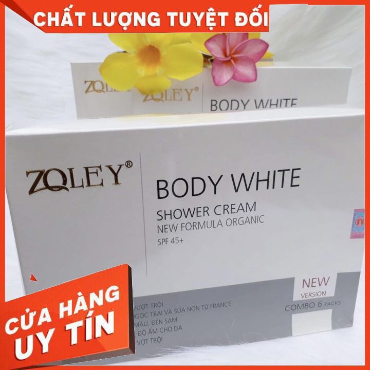 Tắm Trắng Zoley 6 Trong 1 -bật tông chong 30p-giúp da sáng mịn tức thì