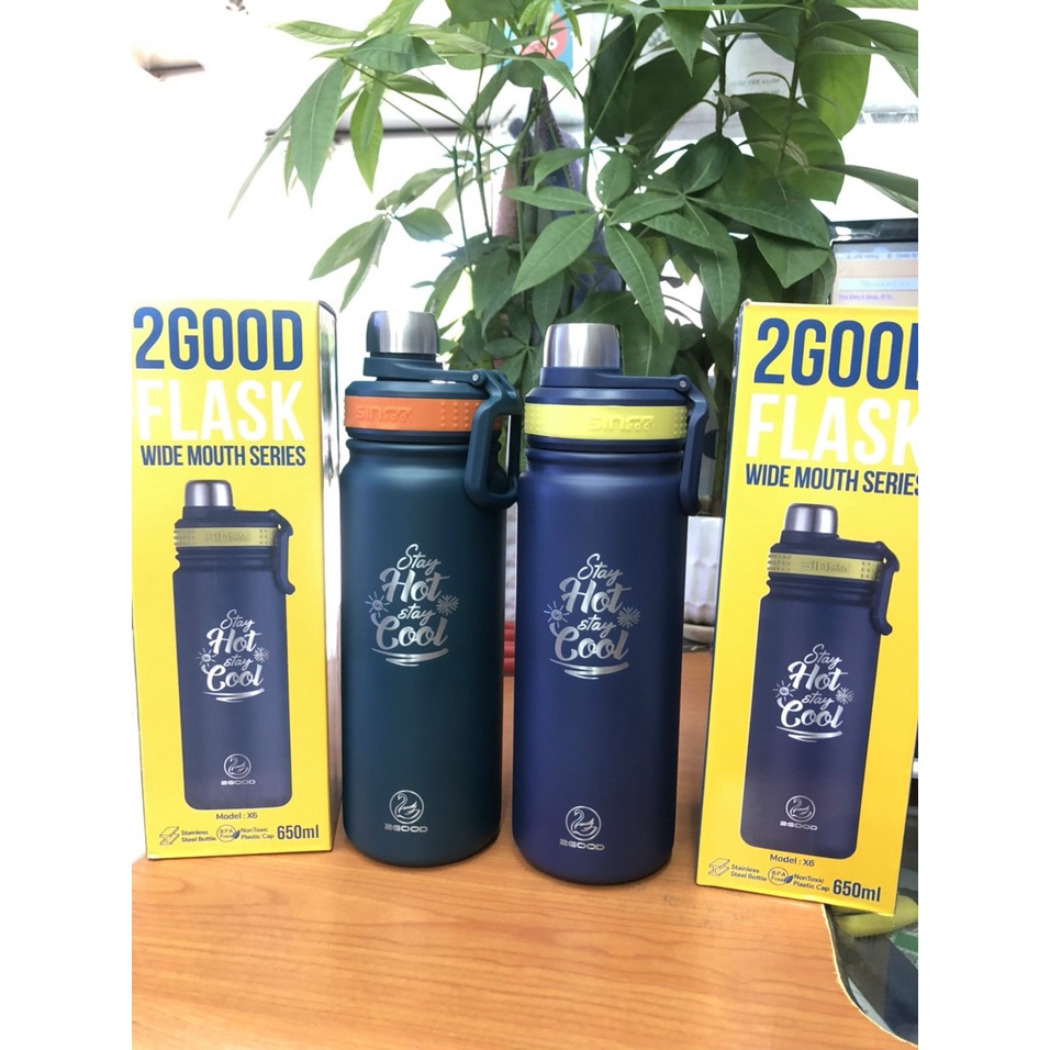 Bình giữ nhiệt cao cấp 2GOOD X6 650ml