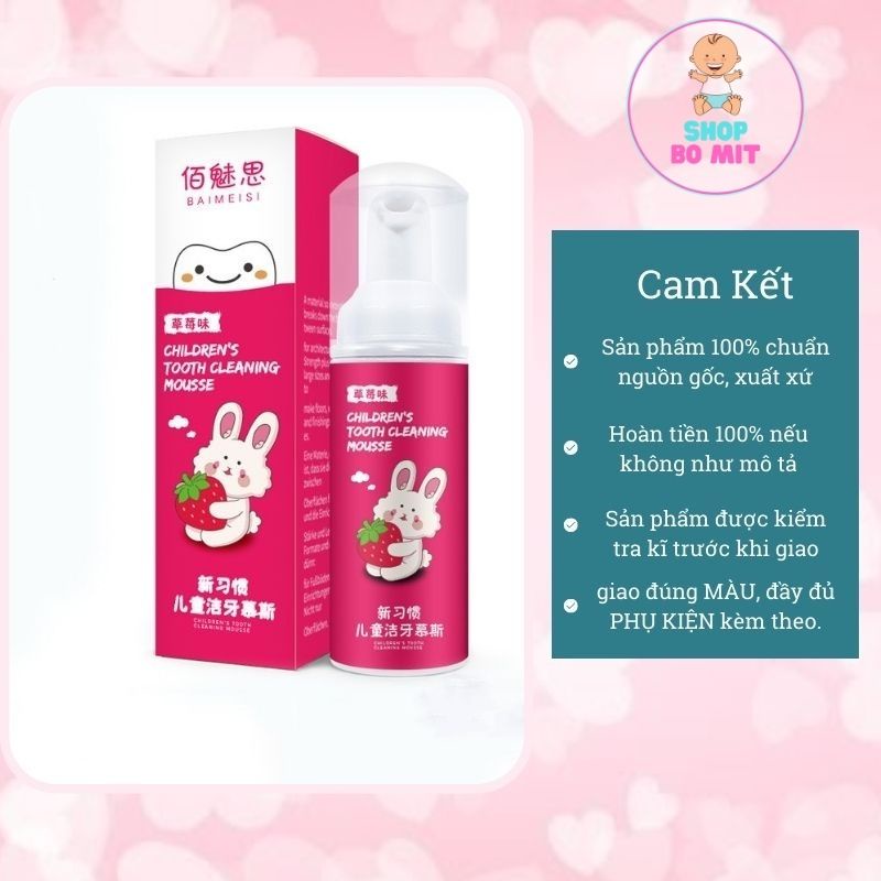 Bàn chải đánh răng trẻ em chữ U +kem đánh răng cho bé 2-3-6-12 tuổi 360 độ silicon siêu mềm SHOPBOMIT BC+KDR01